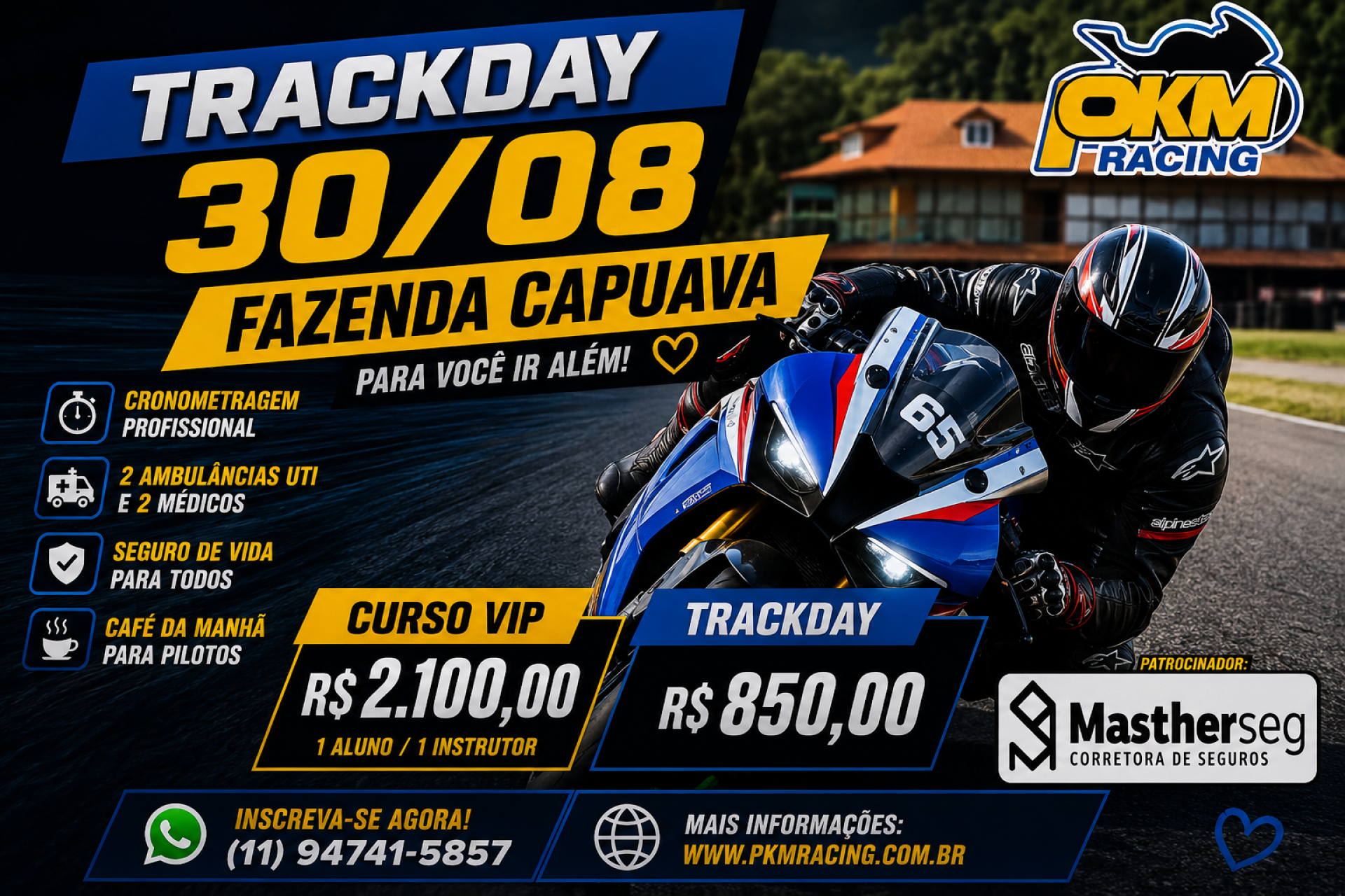 Banner site track day 