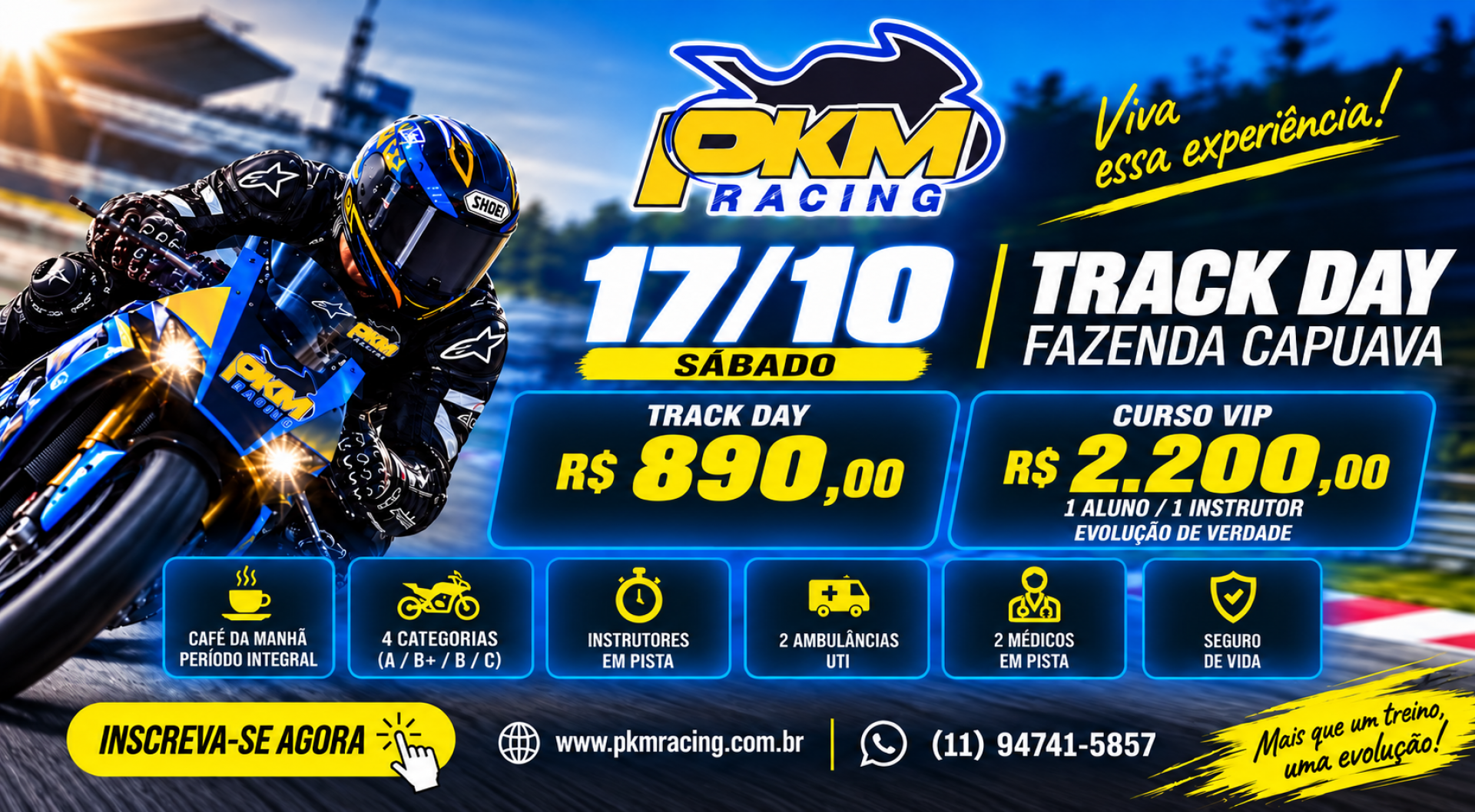 Banner site track day 