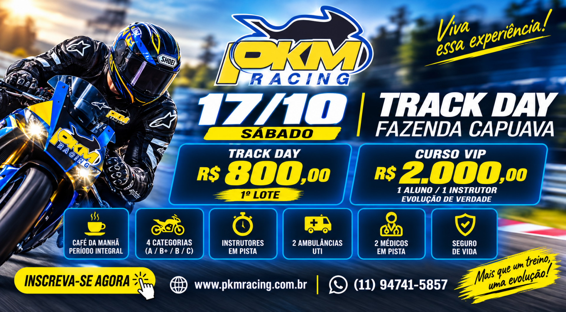 Banner site track day 