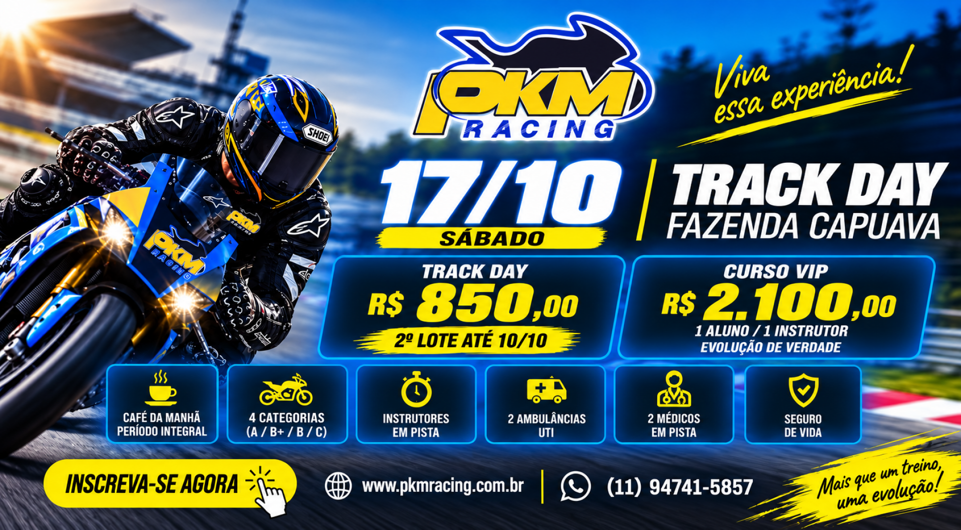 Banner site track day 