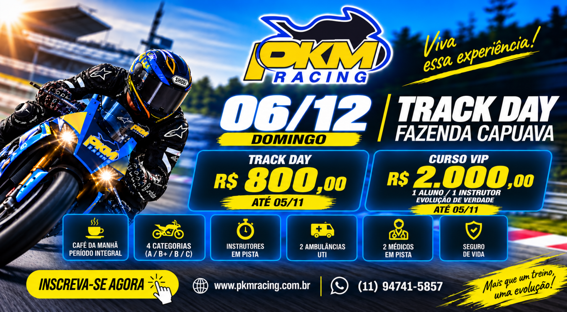Banner site track day 