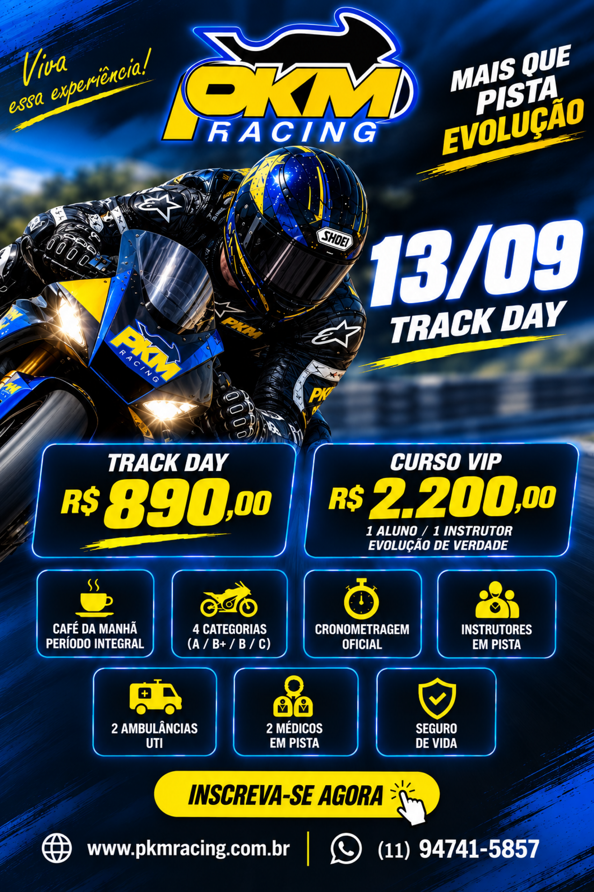 Banner site track day 